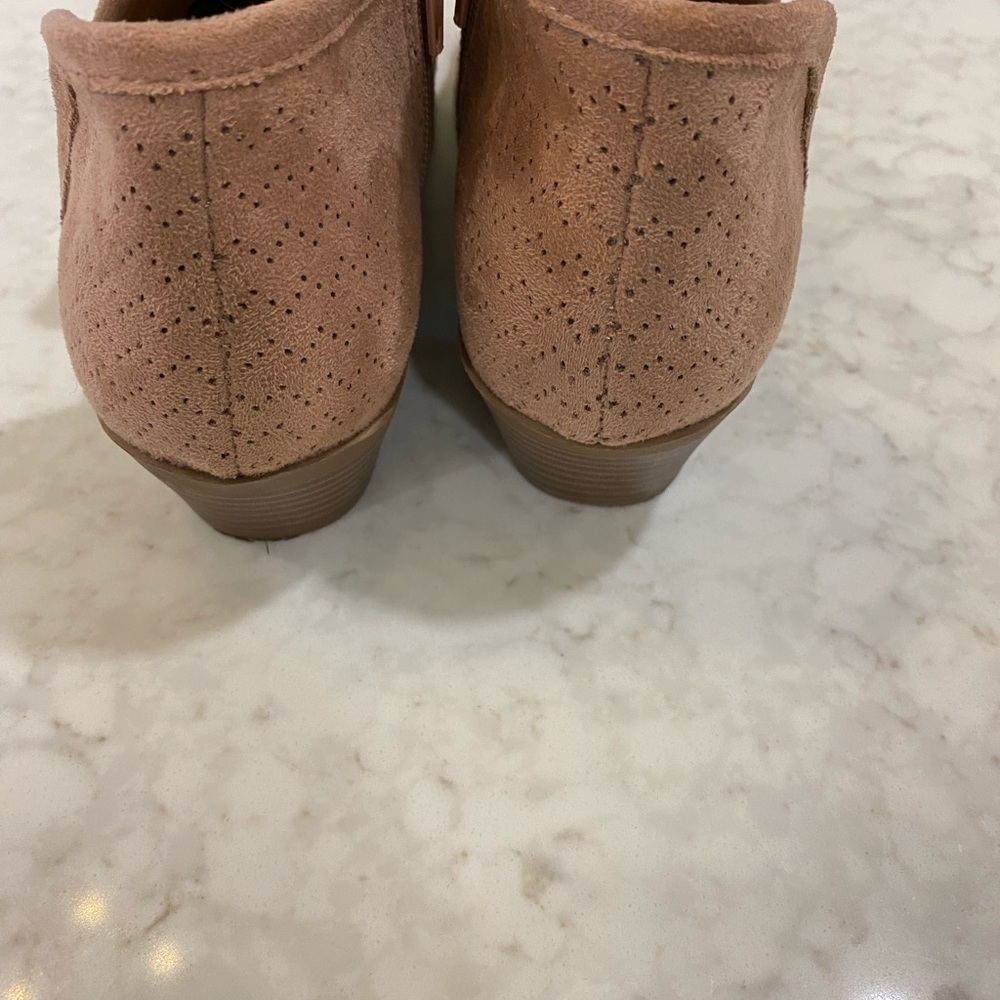 Suede booties - Picture 3 of 4